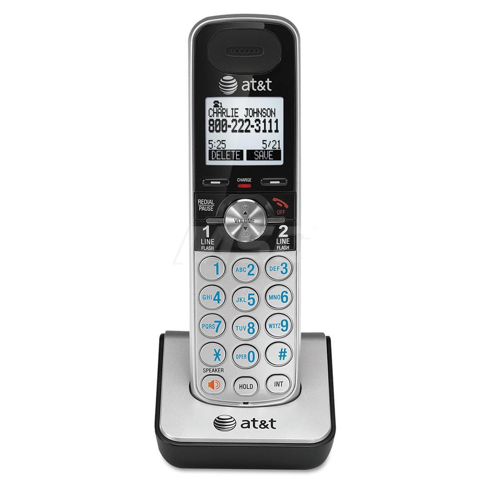vtech - Office Machine Supplies & Accessories; Office Machine/Equipment Accessory Type: Handset ; For Use With: AT&T TL88102 ; Contents: Battery Compartment Cover; Battery for Cordless Handset; Quick Start Guide ; Color: Silver; Black - Exact Tooling