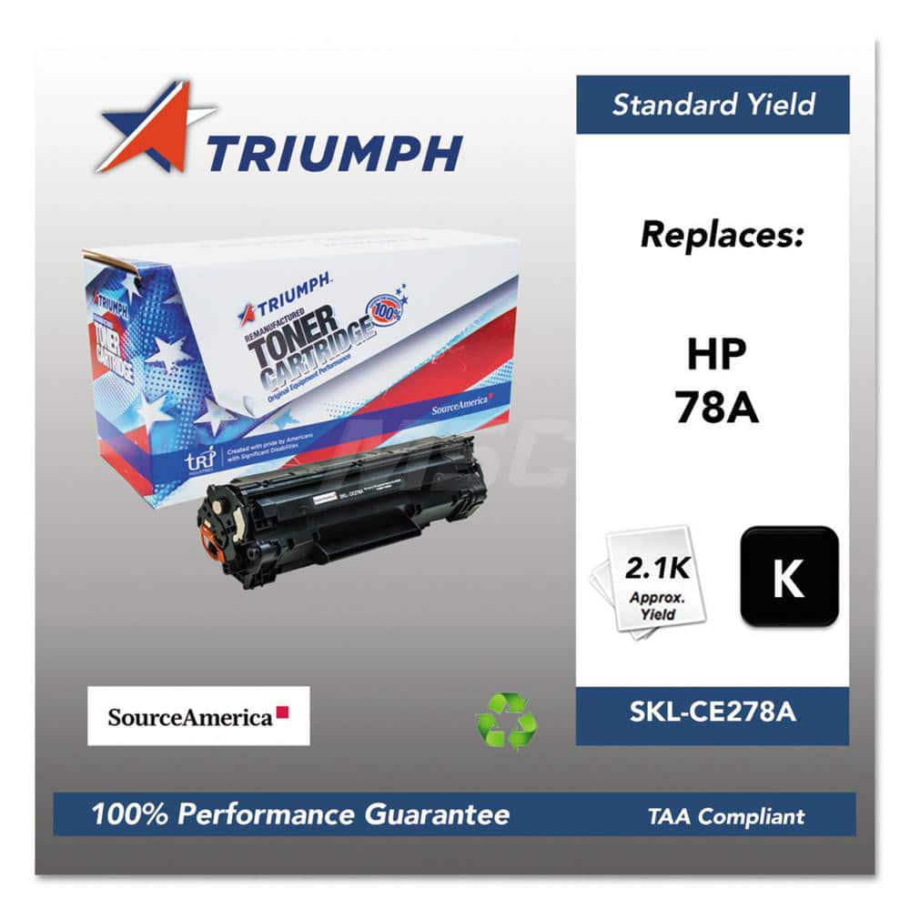TRIUMPH - Office Machine Supplies & Accessories; Office Machine/Equipment Accessory Type: Toner Cartridge ; For Use With: HP LaserJet Pro M1536DNF; P1566; P1606DN ; Color: Black - Exact Tooling