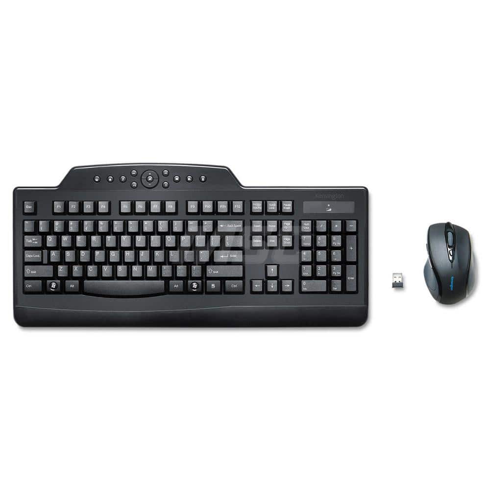 ACCO - Office Machine Supplies & Accessories; Office Machine/Equipment Accessory Type: Desktop Set ; For Use With: Mac OS X 10.9-10.11; Windows XP; Vista; 7; 8; 10 Operating System ; Contents: (4) AAA Batteries ; Color: Black - Exact Tooling