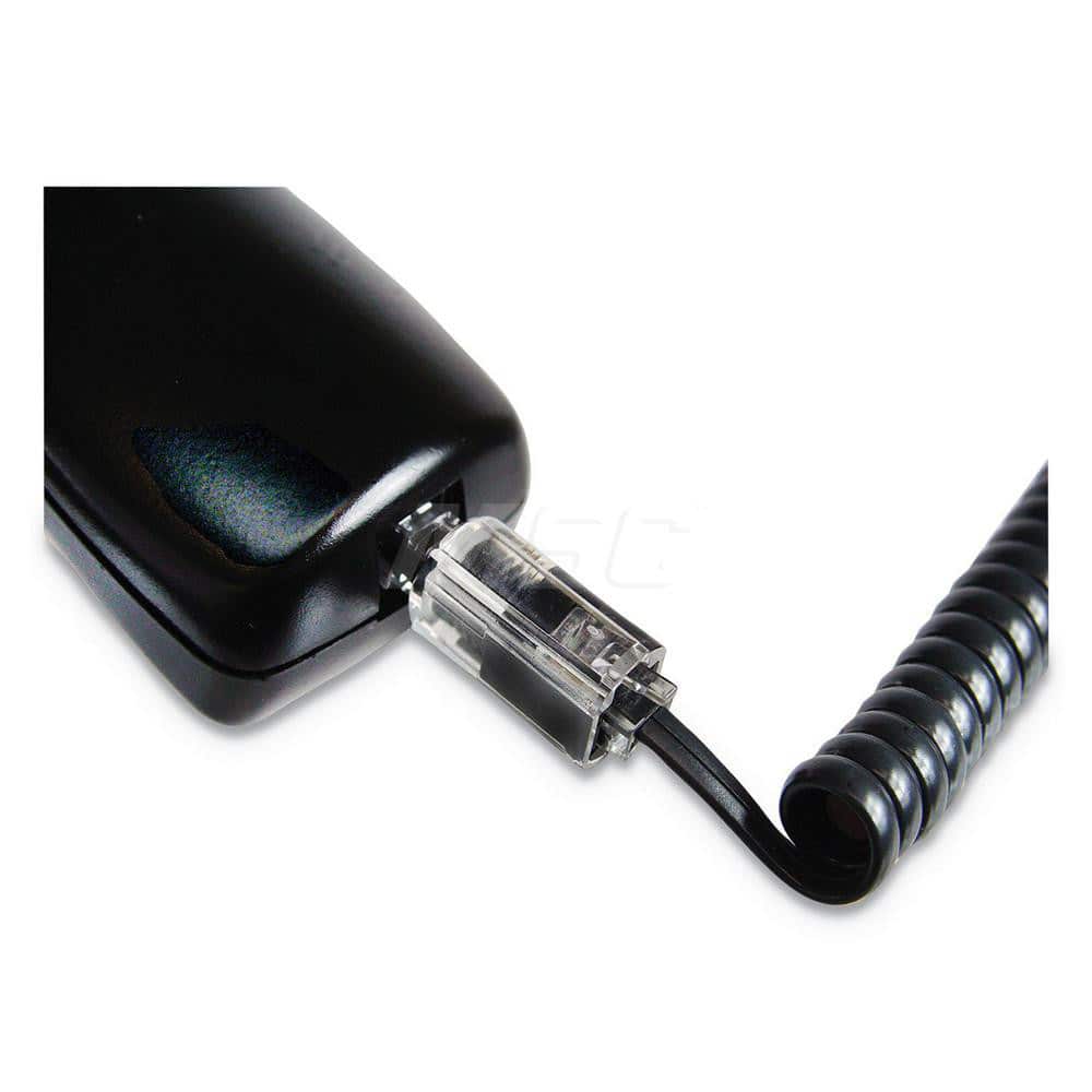 Artistic - Office Machine Supplies & Accessories; Office Machine/Equipment Accessory Type: Cord Detangler ; For Use With: Office Telephone ; Color: Clear; Black - Exact Tooling