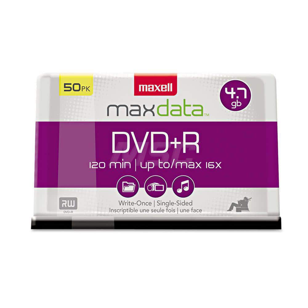 Maxell - Office Machine Supplies & Accessories; Office Machine/Equipment Accessory Type: DVD+R Disc ; For Use With: DVD+RW/R Drives/ Recorders & Dual DVD?RW/R Drives; Read Compatible With DVD-ROM; DVD-Video; & DVD-Audio Playback Devices ; Color: Silver - Exact Tooling