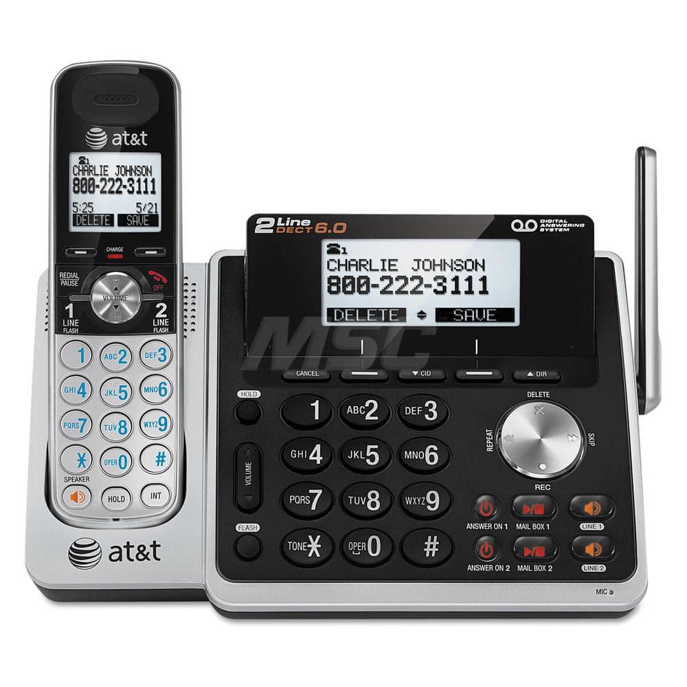 vtech - Office Machine Supplies & Accessories; Office Machine/Equipment Accessory Type: Digital Answering System ; For Use With: Office Use ; Contents: (2) Telephone Line Cords; Battery Compartment Cover; Battery for Cordless Handset; Belt Clip; Power Ad - Exact Tooling