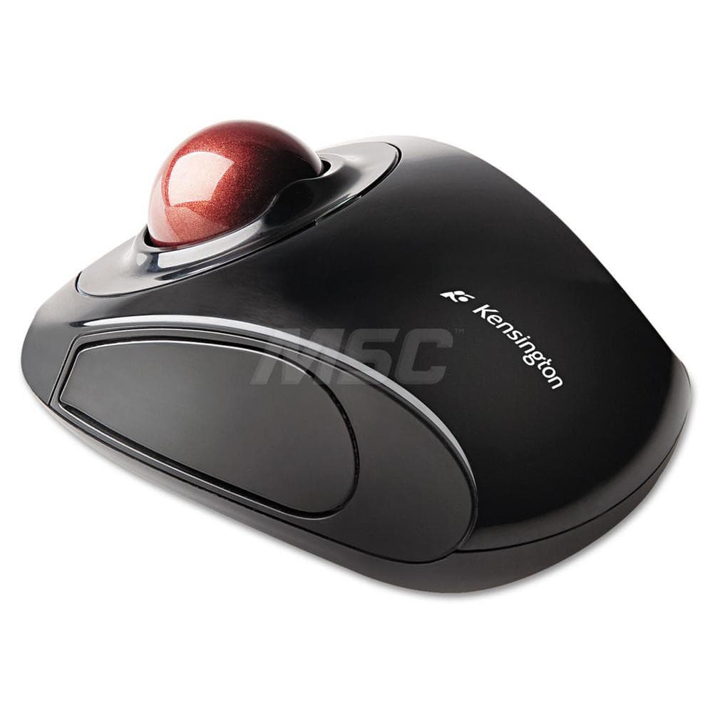 ACCO - Office Machine Supplies & Accessories; Office Machine/Equipment Accessory Type: Trackball ; For Use With: Mac OS X; Windows 7; 8; 10 ; Color: Black; Red - Exact Tooling