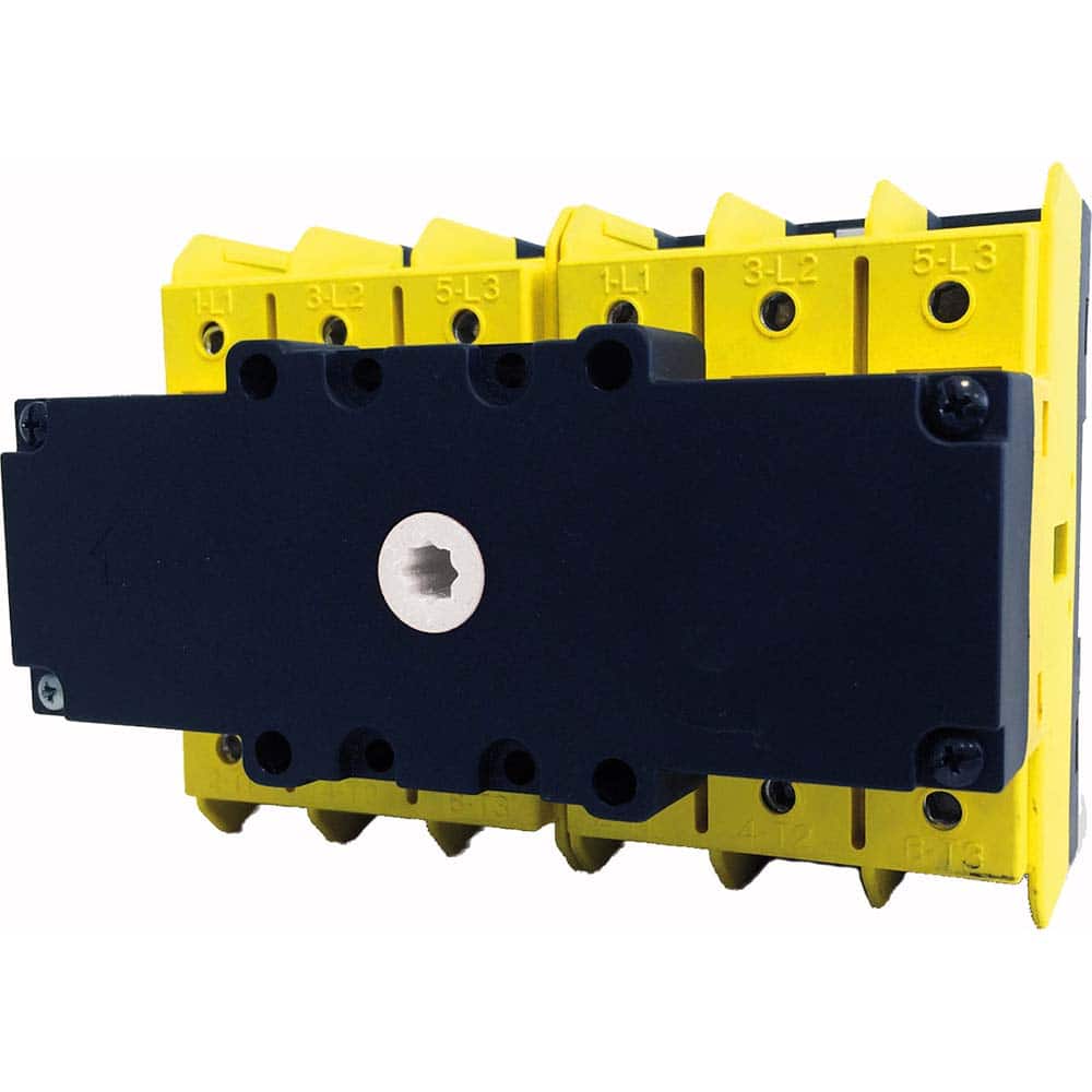 Automation Systems Interconnect - Cam & Disconnect Switches; Enclosure Type: Open ; Fused: NonFused ; Amperage: 150 ; Contact Form: 3PST ; Voltage: 600 VAC ; Horsepower at 1 Phase: 25 @ 230 VAC - Exact Tooling