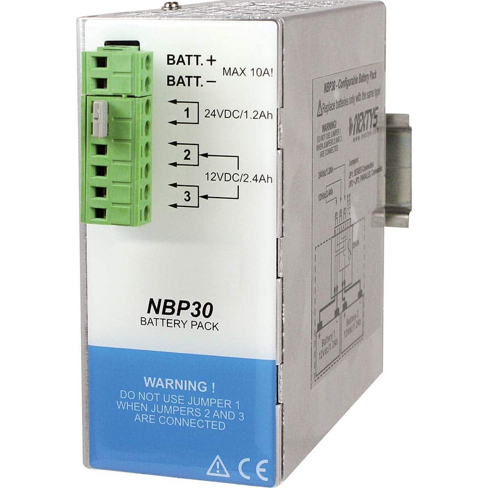 Automation Systems Interconnect - Backup Uninterruptible Power Supplies (UPS); Number of Outlets: 1 ; Amperage: 3 ; Backup Time Full Load (Minutes): 60 ; Backup Time Half Load (Minutes): 30 ; Output Voltage Rating: 12-24 VDC ; Display Type: No Display - Exact Tooling