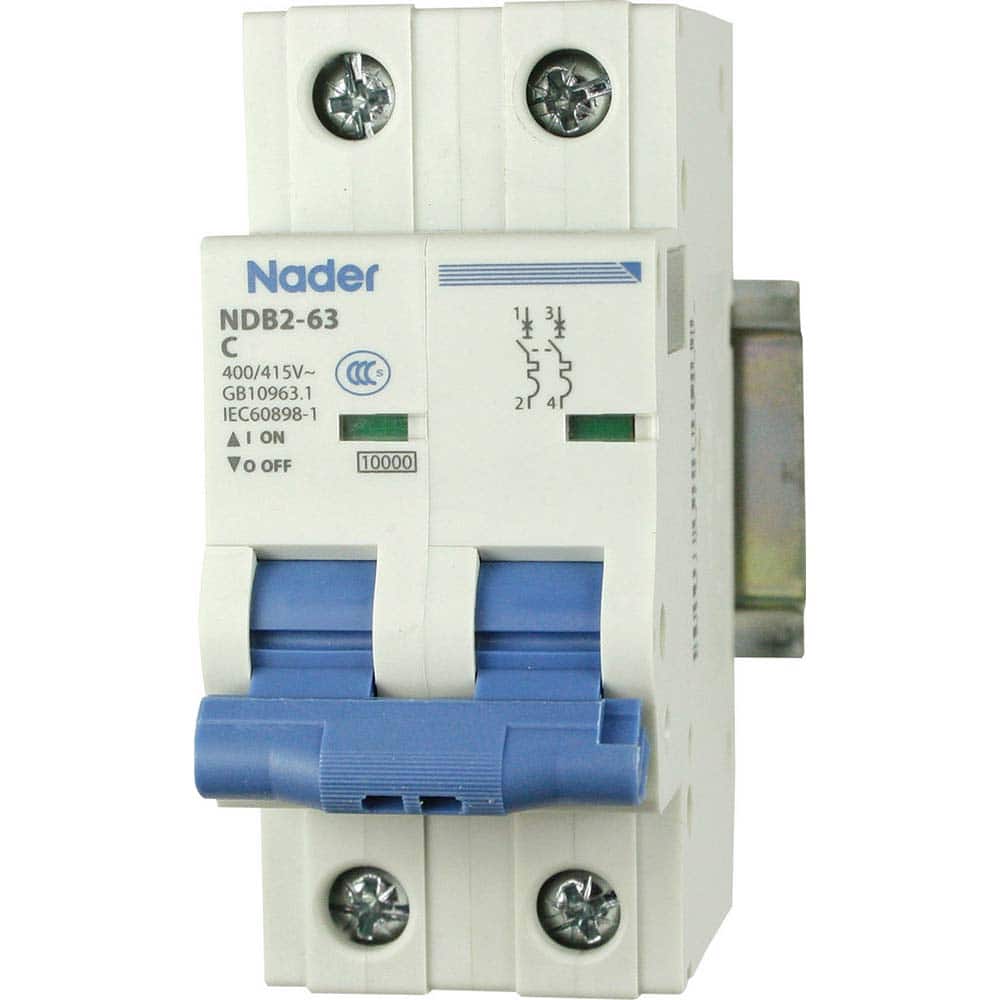 Automation Systems Interconnect - Circuit Breakers; Circuit Breaker Type: Miniature Circuit Breaker ; Amperage: 6 ; Number of Poles: 2 ; Breaking Capacity: 10 kA @ 400/415 VAC ; Tripping Mechanism: Thermal-Magnetic ; Terminal Connection Type: Screw - Exact Tooling