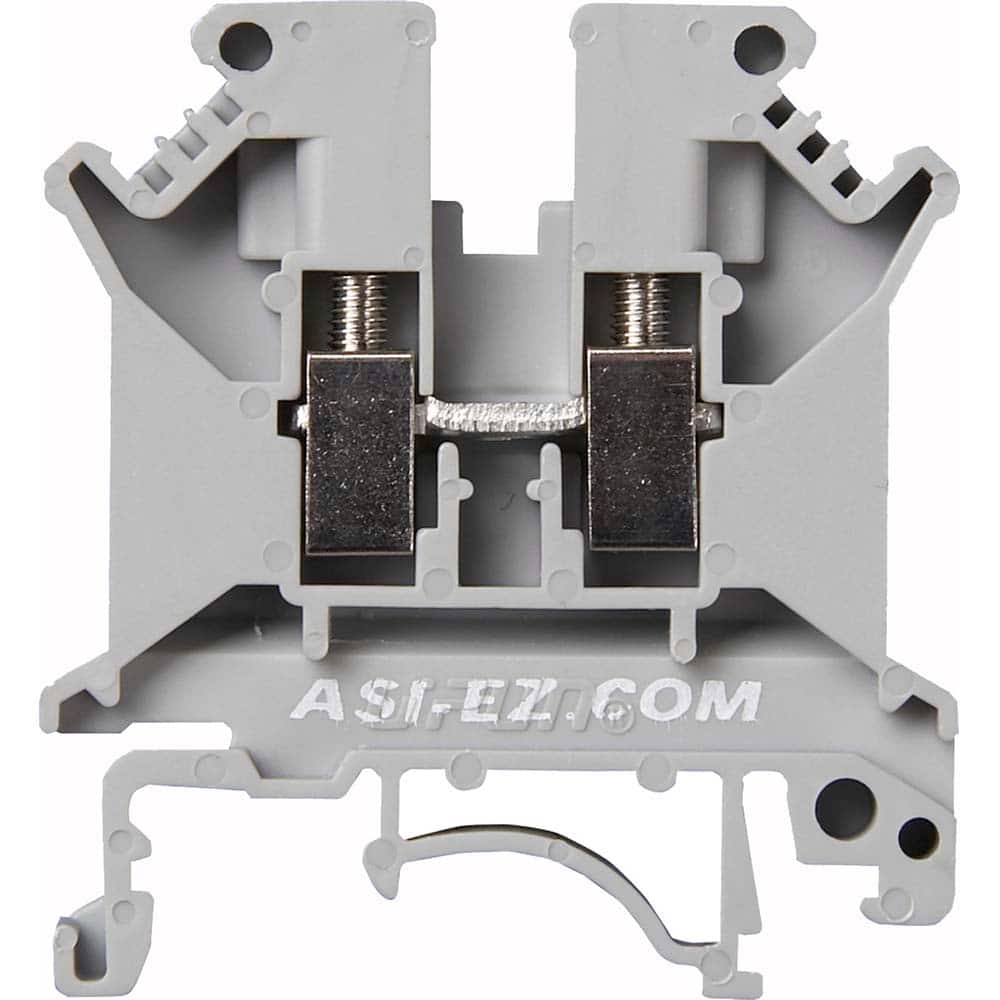 Automation Systems Interconnect - Terminal Blocks; Block Type: General Purpose ; Mounting Type: DIN Rail ; Voltage: 600 V ; Amperage: 30 ; Number of Contacts: 2 ; Number of Poles: 2 - Exact Tooling