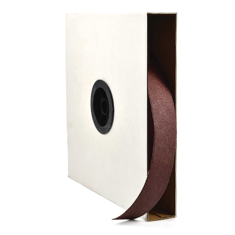Superior Abrasives - Shop Rolls; Abrasive Material: Aluminum Oxide ; Roll Width (Inch): 1 ; Roll Length (yd): 50.00 ; Grit: 180 ; Backing Material: Cloth ; Backing Weight: J - Exact Tooling