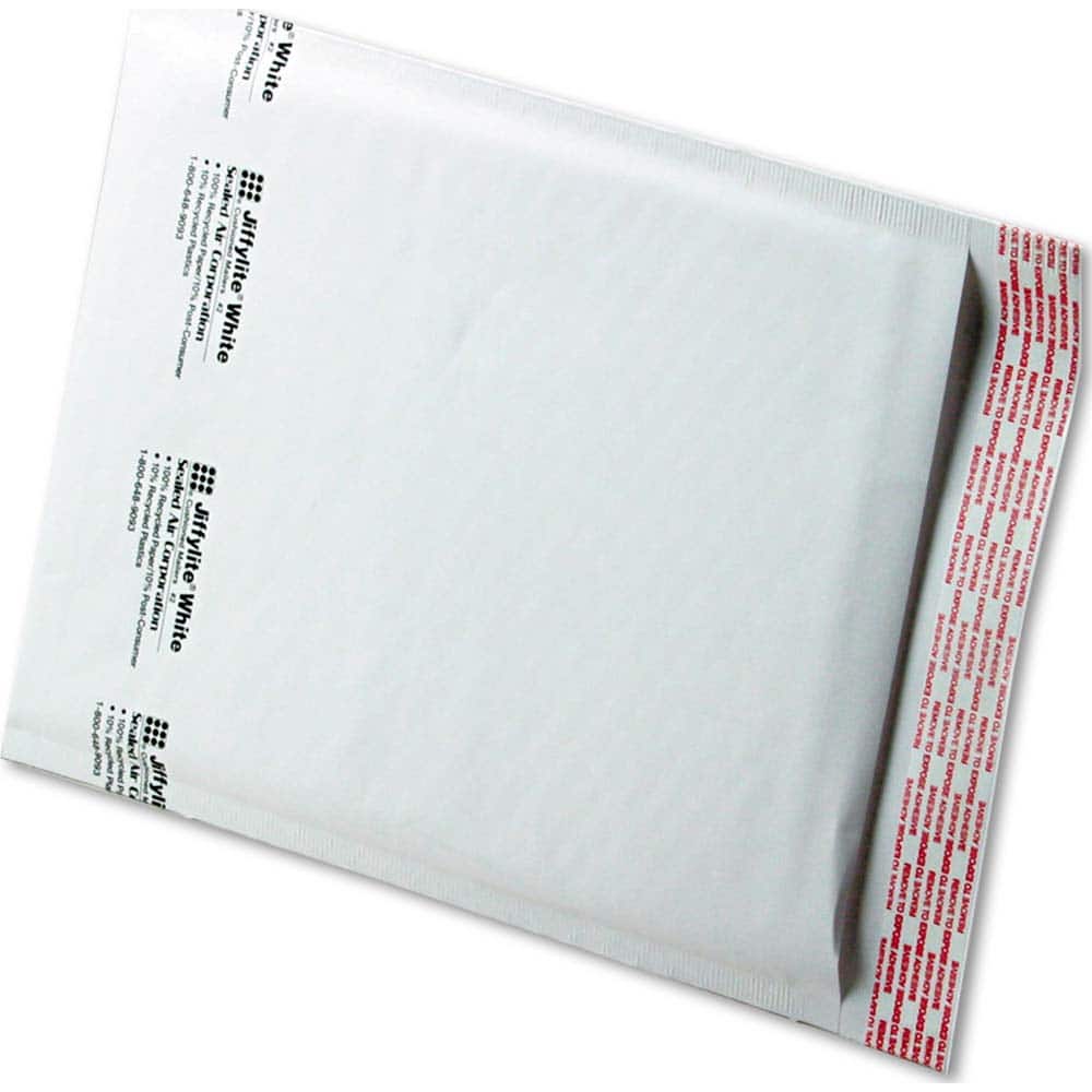 Sealed Air - Mailers, Sheets & Envelopes; Type: Bubble Mailer ; Style: Self Adhesive ; Width (Inch): 12 ; Length (Inch): 8-1/2 ; Box Quantity: 100 ; Size: 8.5 x 12 - Exact Tooling