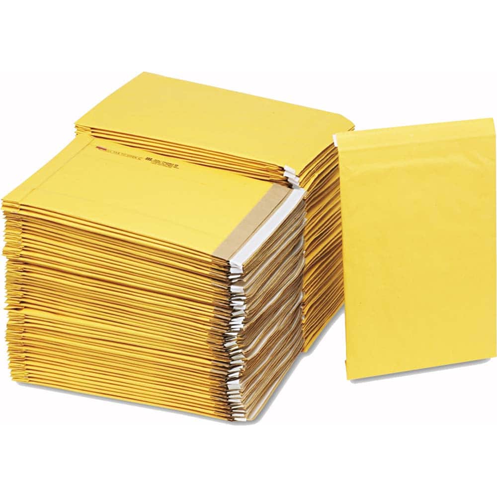 Sealed Air - Mailers, Sheets & Envelopes; Type: Padded Mailer ; Style: Self Adhesive ; Width (Inch): 16 ; Length (Inch): 10-1/2 ; Box Quantity: 100 ; Size: 10.5 x 16 - Exact Tooling