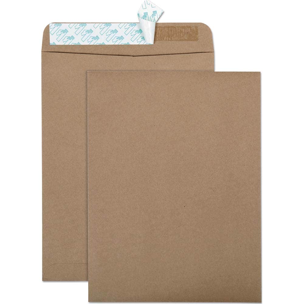 Quality Park - Mailers, Sheets & Envelopes; Type: Catalog Envelope ; Style: Self Seal ; Width (Inch): 12 ; Length (Inch): 9 ; Box Quantity: 100 ; Size: 9 x 12 - Exact Tooling