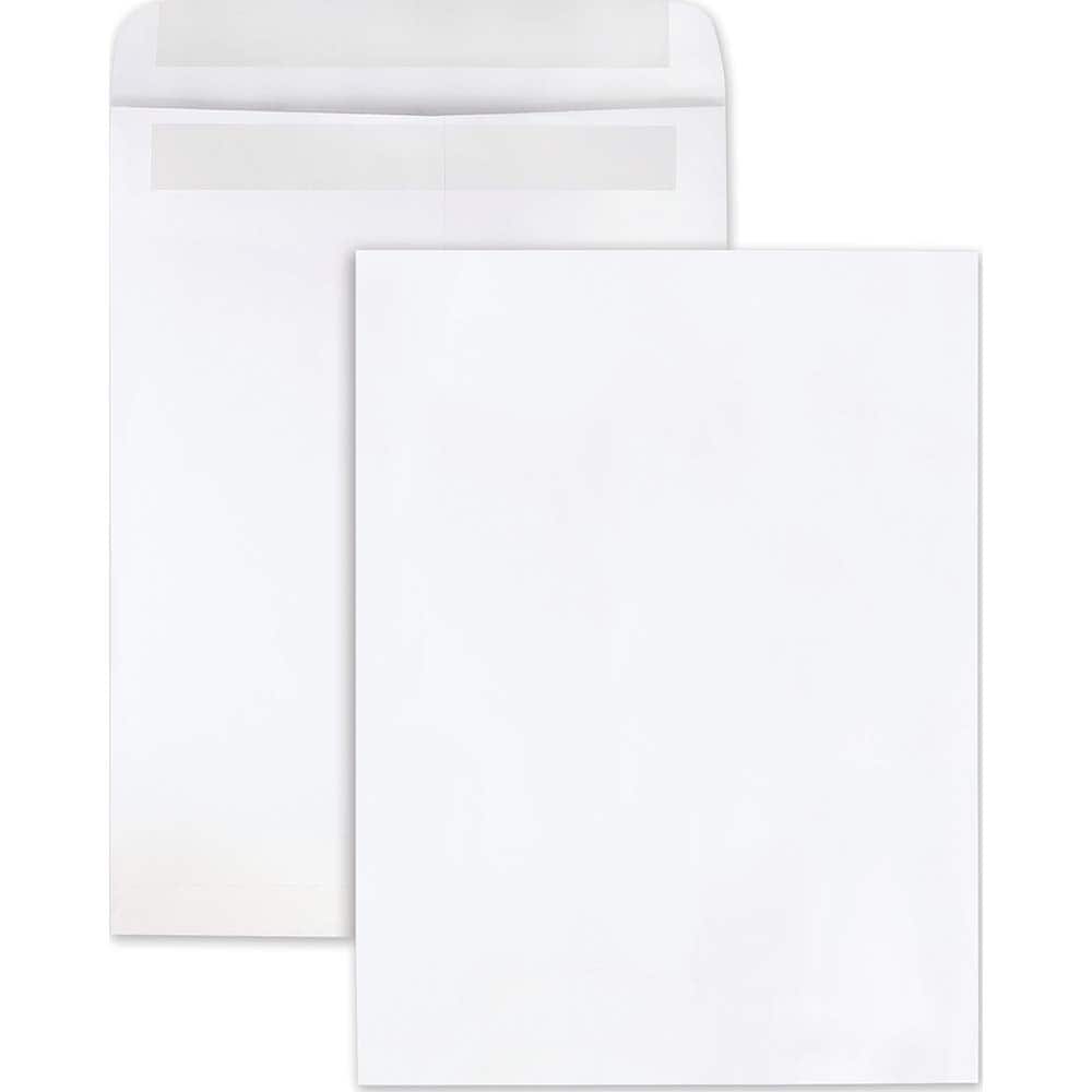 Quality Park - Mailers, Sheets & Envelopes; Type: Catalog Envelope ; Style: Self Seal ; Width (Inch): 12 ; Length (Inch): 9 ; Box Quantity: 100 ; Size: 9 x 12 - Exact Tooling