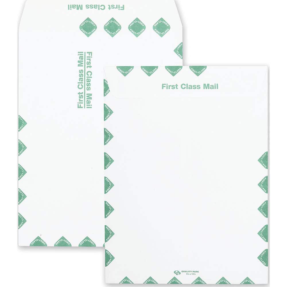 Quality Park - Mailers, Sheets & Envelopes; Type: Catalog Envelope ; Style: Self Seal ; Width (Inch): 13 ; Length (Inch): 10 ; Box Quantity: 100 ; Size: 10 x 13 - Exact Tooling