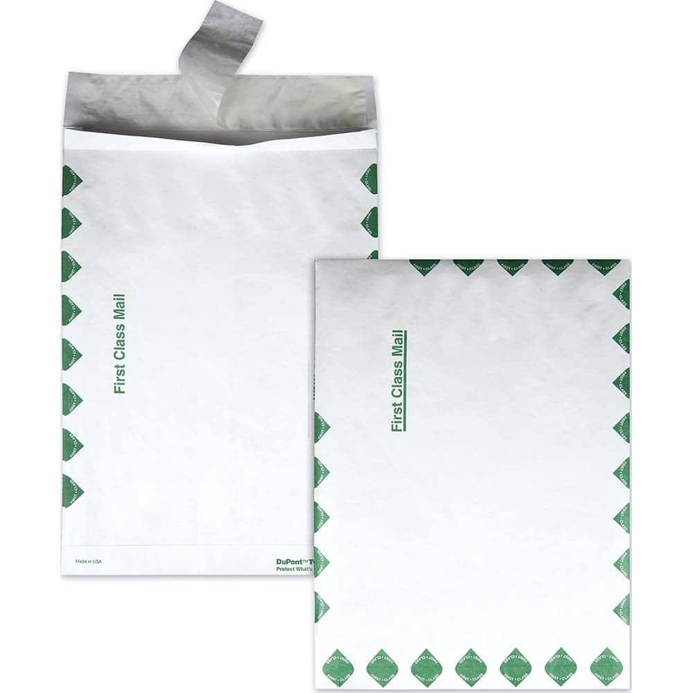 Survivor - Mailers, Sheets & Envelopes; Type: Expandable Envelope ; Style: Self Seal ; Width (Inch): 13 ; Length (Inch): 10 ; Box Quantity: 100 ; Size: 10 x 13 - Exact Tooling