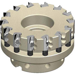 Sumitomo - Indexable Square-Shoulder Face Mills; Cutting Diameter (mm): 125.00 ; Arbor Hole Diameter (mm): 38.10 ; Lead Angle: 90 ; Overall Height (mm): 63.00000 ; Insert Compatibility: ANB1600 ; Series: ALNEX - Exact Tooling