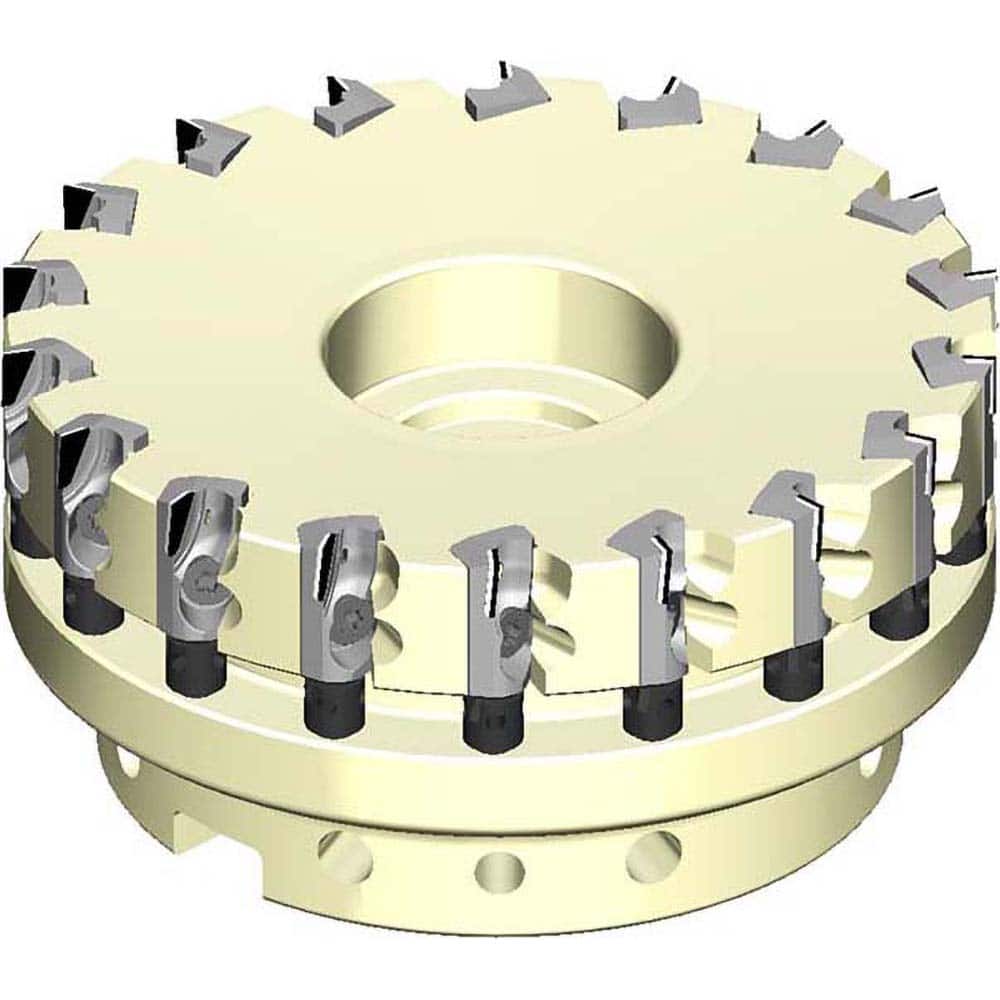 Sumitomo - Indexable Square-Shoulder Face Mills; Cutting Diameter (mm): 125.00 ; Arbor Hole Diameter (mm): 27.00 ; Lead Angle: 90 ; Overall Height (mm): 50.00000 ; Insert Compatibility: ANB1600 ; Series: ALNEX - Exact Tooling