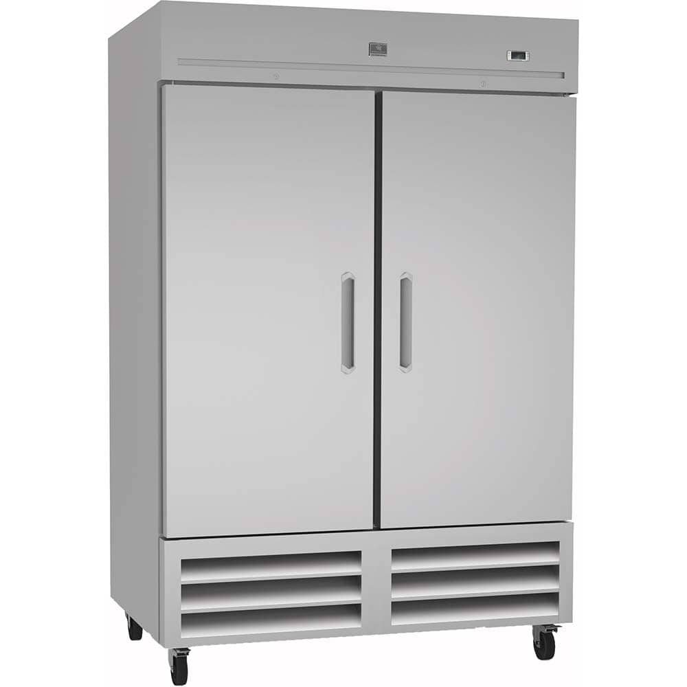 Kelvinator - Refrigerators; Capacity: 49 Cu Ft ; Color: Stainless Steel ; Style: Upright ; Width (Inch): 54 ; Depth (Inch): 33 ; Height (Inch): 82-1/2 - Exact Tooling