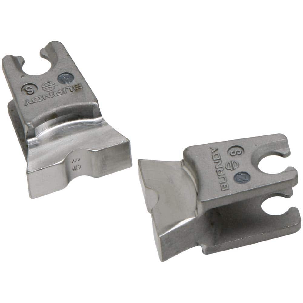 Burndy - Crimper Dies; Tool Type: W-Die ; Size: 1/4" ; Color: Gray ; For Use With: MD6; MD7 Mechanical; Y500CTHS Hydraulic; PAT600 and PATMD Battery Actuated Crimpers - Exact Tooling