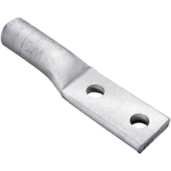 Burndy - Ring Terminals; Terminal Type: Rectangle ; Insulation Type: NonInsulated ; Connection Type: Compression ; Compatible Wire Size (AWG): 1/0 ; Stud Size (Inch): 1/2 ; Color: Tan - Exact Tooling