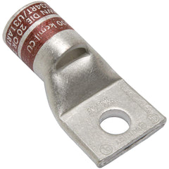 Burndy - Ring Terminals; Terminal Type: Rectangle ; Insulation Type: NonInsulated ; Connection Type: Compression ; Compatible Wire Size (kcmil): 500 ; Stud Size (Inch): 1/2 ; Color: Brown - Exact Tooling