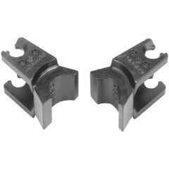 Burndy - Crimper Dies; Tool Type: W-Die ; Size: 1" x 1.38" ; Color: Stainless Steel ; For Use With: MD6; MD7 Mechanical; Y500CTHS Hydraulic; PAT600 and PATMD Battery Actuated Crimpers - Exact Tooling