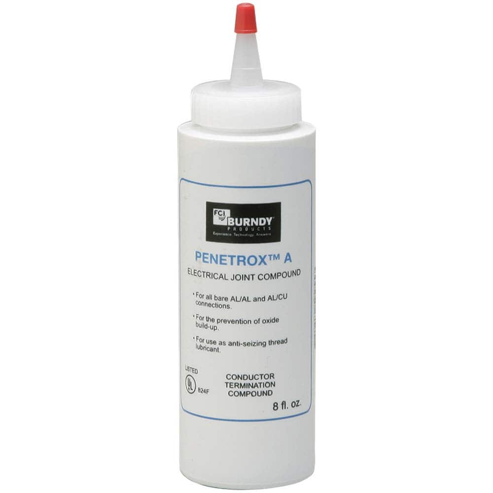 Burndy - Rust Removers & Corrosion Inhibitors; Type: Oxide Inhibiting Compound ; Container Size Range: 8 oz. - Exact Tooling