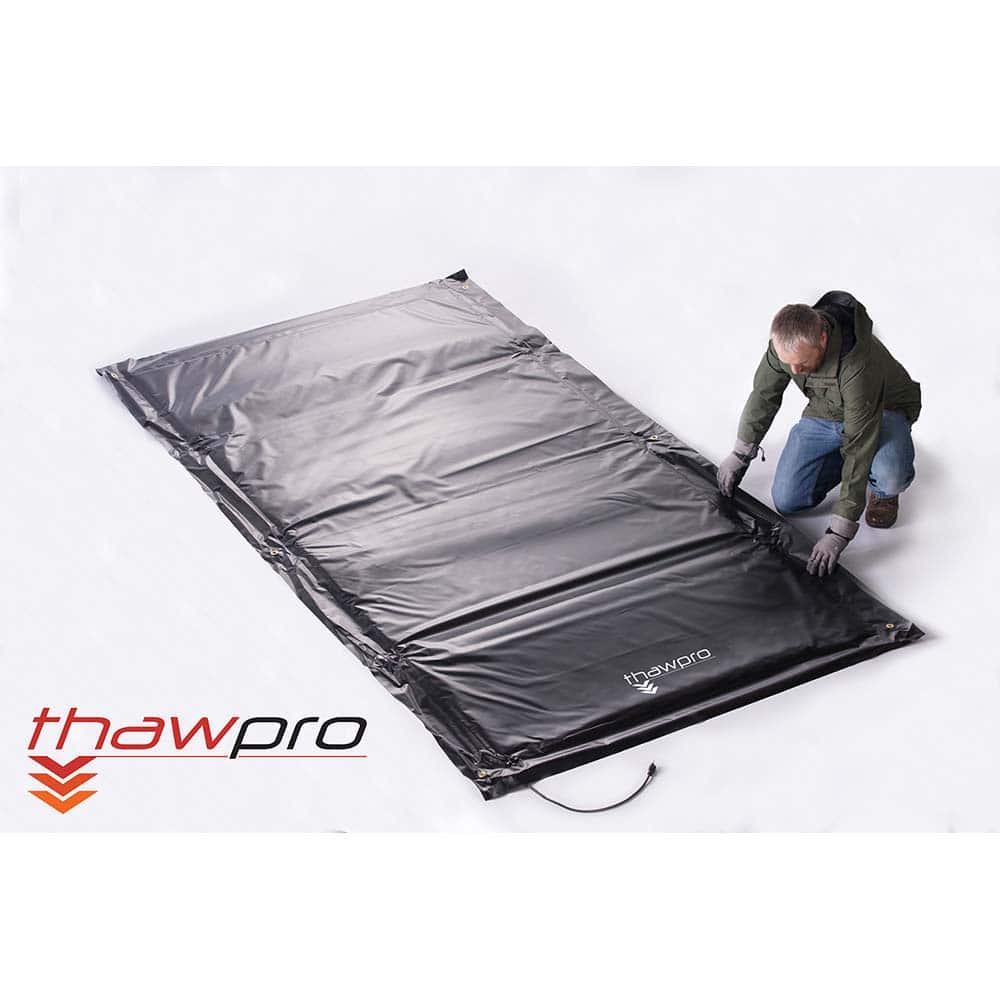 Powerblanket - Heat Blankets; Type: Extra Hot Ground Thawing Blanket ; Shape: Rectangular ; Wattage: 1840.000 ; Length (Inch): 72 ; Width (Inch): 120 ; Material: Industrial-Grade Vinyl Shell - Exact Tooling