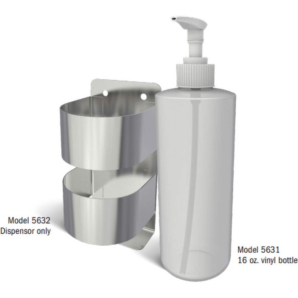 SANI-LAV - Soap, Lotion & Hand Sanitizer Dispensers; Type: Vinyl Bottle with Pump ; Mounting Style: None ; Form: Liquid ; Capacity: 16 oz. ; Operation Mode: Pump ; Material: Vinyl - Exact Tooling