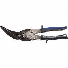 Bessey - Snips; Snip Type: Long Cutting Jaw Journeyman Snip ; Cut Direction: Right; Straight ; Overall Length Range: 10" and Longer ; Length of Cut (Inch): 2-1/2 ; Steel Capacity (AWG): 18 ; Stainless Steel Capacity (AWG): 27 - Exact Tooling