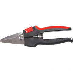 Bessey - Snips; Snip Type: Multi-Purpose Snip ; Cut Direction: Straight ; Overall Length Range: 7" - Exact Tooling