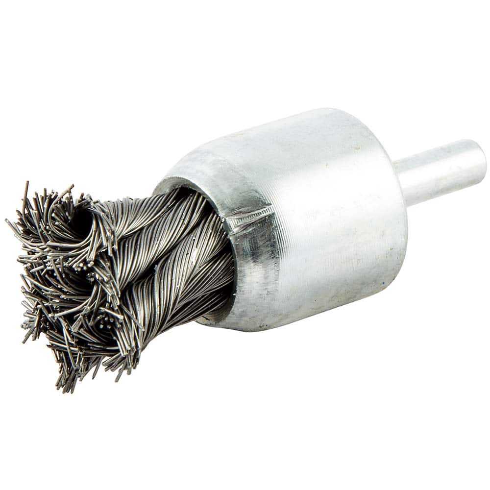 Norton - End Brushes Brush Diameter (Inch): 1 Fill Material: Brass - Exact Tooling