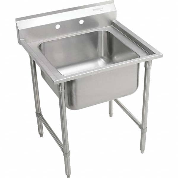 ELKAY - Stainless Steel Sinks Type: Scullery Sink Outside Length: 27 (Inch) - Exact Tooling