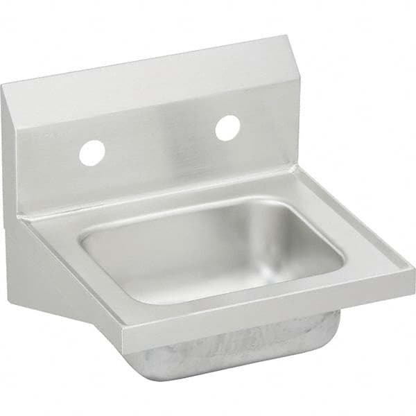 ELKAY - Stainless Steel Sinks Type: Hand Sink Outside Length: 16-3/4 (Inch) - Exact Tooling