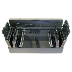 1mm-13mm RHS / RHC HSS 118 Degree Radial Point General Purpose Jobber Lengh Drill Set - Steam Oxide