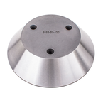 Pipe Live Center with Interchangeable Heads 5.9in. Head for MT4 - Exact Tooling