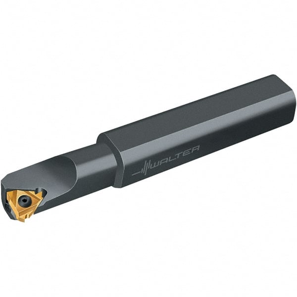 Walter - Internal Thread, Right Hand Cut, 25mm Shank Width x 22.6mm Shank Height Indexable Threading Toolholder - 200mm OAL, NTSI..-22 Insert Compatibility, S..-NTS-I Toolholder - Exact Tooling