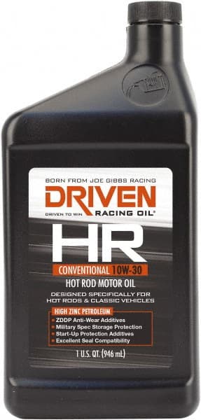 Joe Gibbs Driven Racing Oil - 1 Quart Conventional Oil - Grade 10W-30 - Exact Tooling
