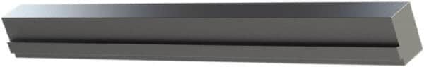 CarveSmart - 2" Wide x 3" High x 2" Thick, Flat/No Step Vise Jaw - Soft, Aluminum, Fixed Jaw, Compatible with 6" Vises - Exact Tooling