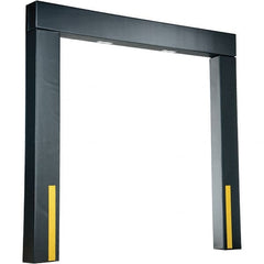 Vestil - 8' Door Width x 8' Door Height Polyester Dock Seal - Black - Exact Tooling