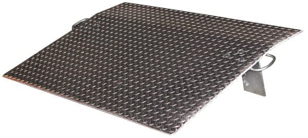 Vestil - 1,400 Lb Aluminum Dock Plate - 48" Long x 30" Wide x 7" High - Exact Tooling