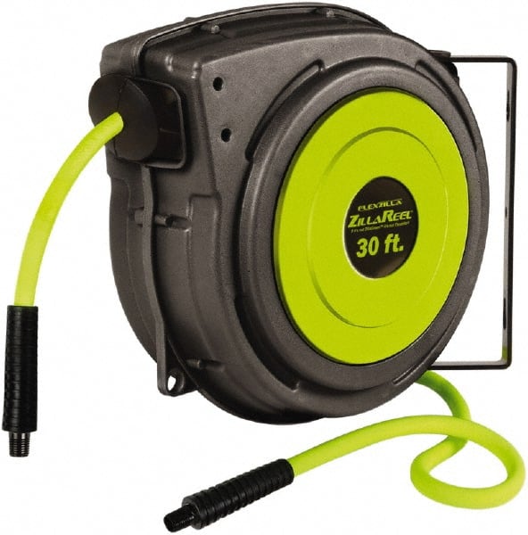 Legacy - 30' Spring Retractable Hose Reel - 150 psi, Hose Included - Exact Tooling