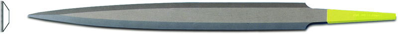 6" INOX Barrette File, Cut 0 - Exact Tooling