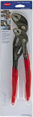 Knipex - 2 Piece Tongue & Groove Plier Set - Comes in Plastic Sleeve - Exact Tooling