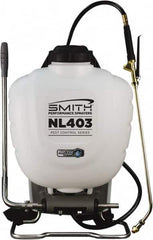Smith Performance Sprayers - 4 Gal Chemical Safe Garden Backpack Sprayer - Use with Cleaners/Degreasers, Polyethylene Tank, Wide Mouth, Reinforced Hose - Exact Tooling