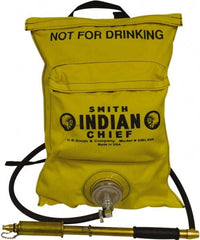 Smith Indian - 5 Gal Chemical Safe Garden Fire Pump - Vinyl Tank, Wide Mouth, Reinforced Hose - Exact Tooling