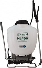 Smith Performance Sprayers - 4 Gal Chemical Safe Garden Backpack Sprayer - Polyethylene Tank, Wide Mouth, Reinforced Hose - Exact Tooling