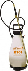 Smith Performance Sprayers - 3 Gal Chemical Safe Garden Hand Sprayer - Polyethylene Tank, Funnel Mouth, Reinforced Hose - Exact Tooling