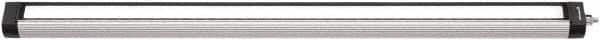 Waldmann Lighting - 120 VAC, 26 Watt, LED, Linear Machine Light - Bracket Mount, 4.9m Cord, IP67, Silver - Exact Tooling