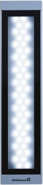 Waldmann Lighting - 24 VDC, 16 Watt, LED, Linear Machine Light - Bracket Mount, 4.9m Cord, IP67, Silver - Exact Tooling
