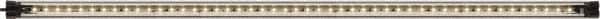 Waldmann Lighting - 24 VDC, 28 Watt, LED, Linear Machine Light - Direct Mount, 3m Cord, IP67, Silver - Exact Tooling